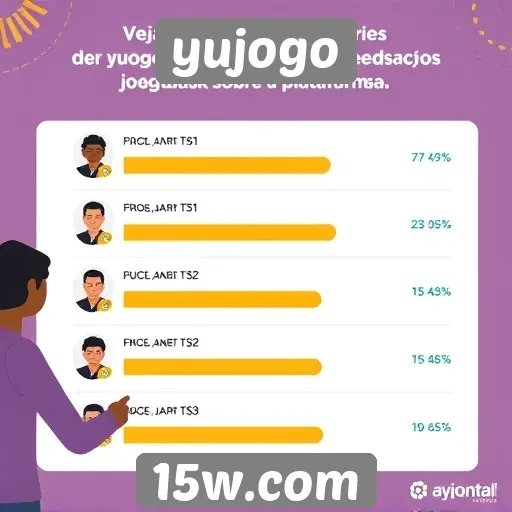 Análise das avaliações de usuários no Yujogo